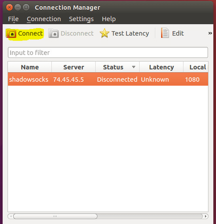 How to setup a socks5 proxy server using Shadowsocks
